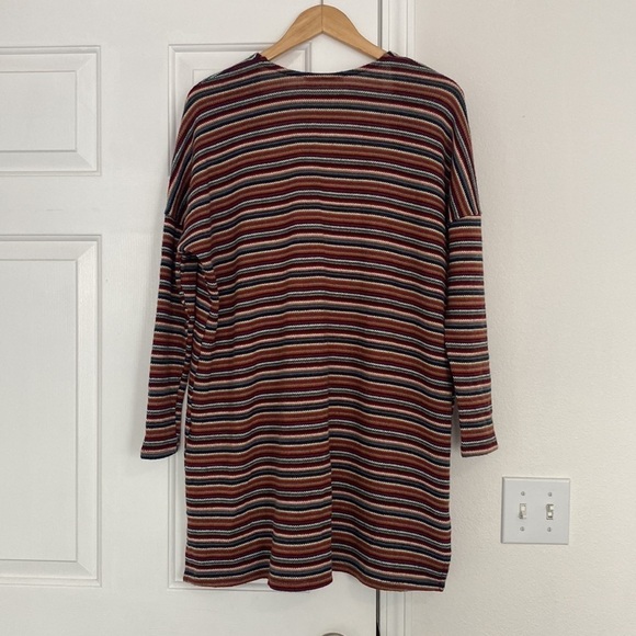 Rokoko long multicolored cardigan. - Picture 7 of 9